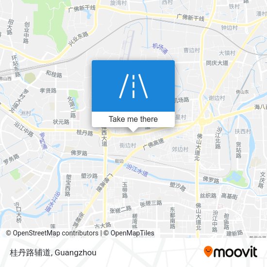 桂丹路辅道 map