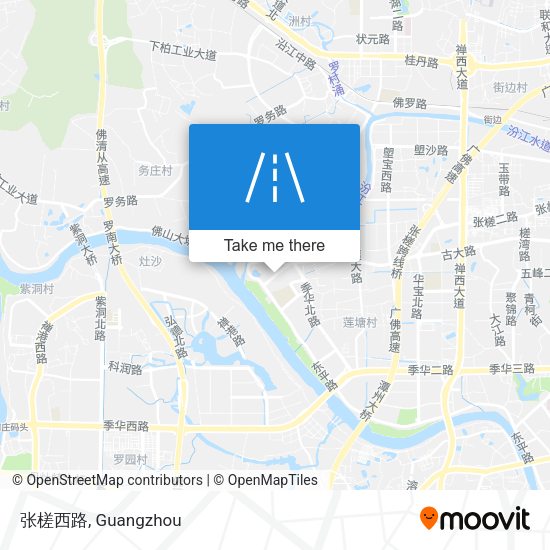张槎西路 map