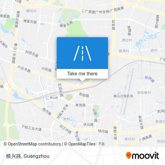 横兴路 map