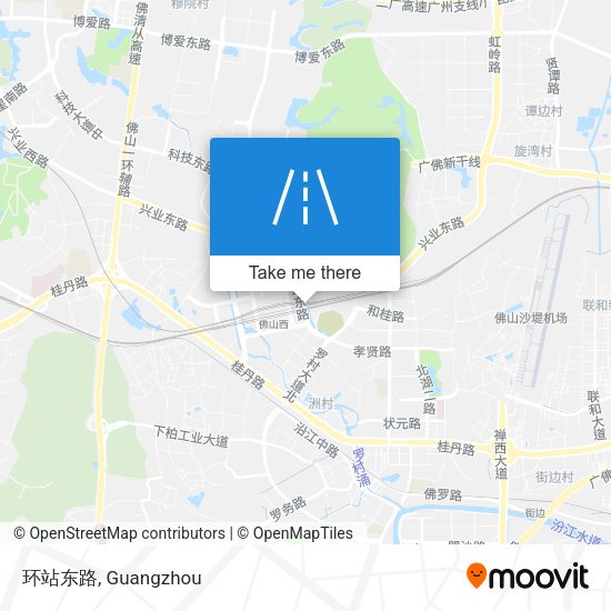 环站东路 map