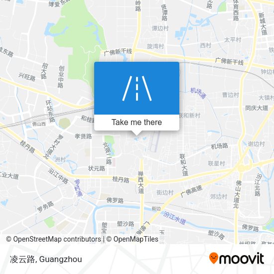 凌云路 map