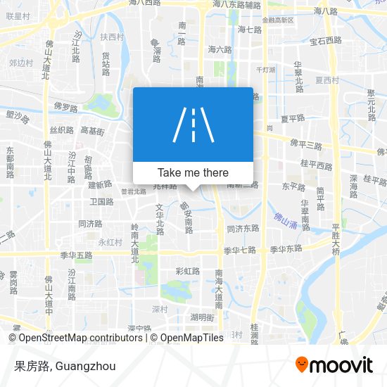 果房路 map