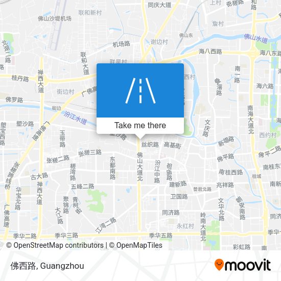 佛西路 map