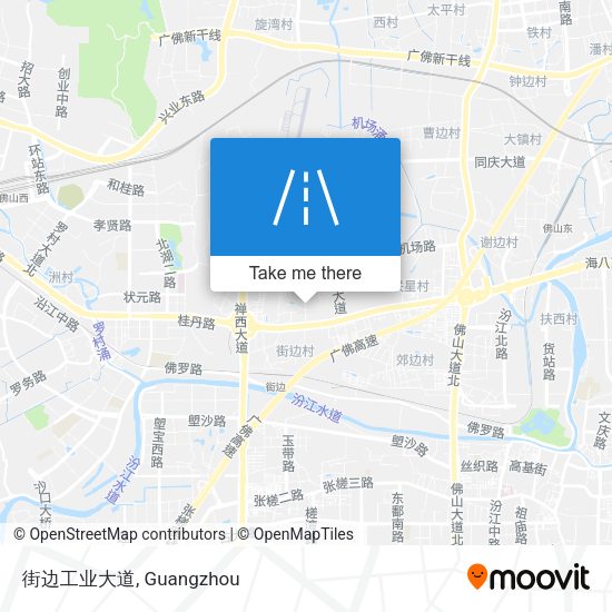 街边工业大道 map