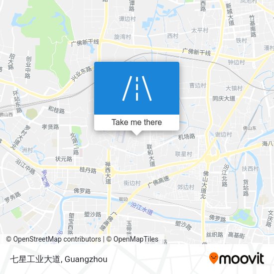 七星工业大道 map