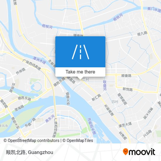 顺凯北路 map