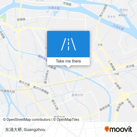 东涌大桥 map