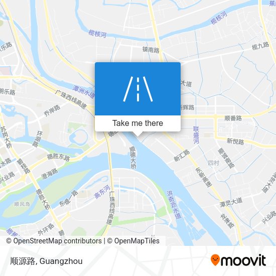 顺源路 map