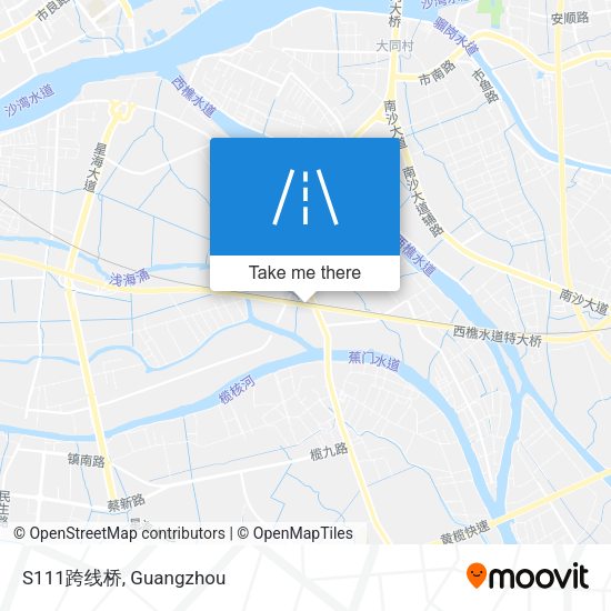 S111跨线桥 map