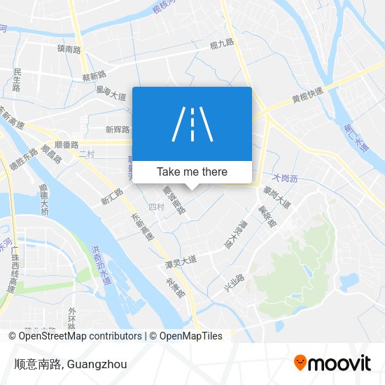 顺意南路 map