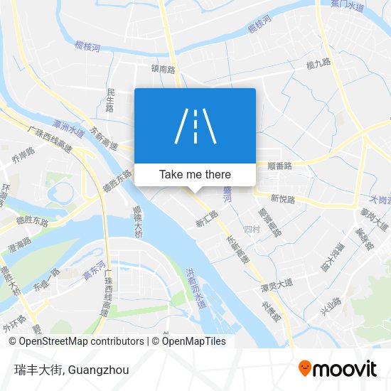 瑞丰大街 map