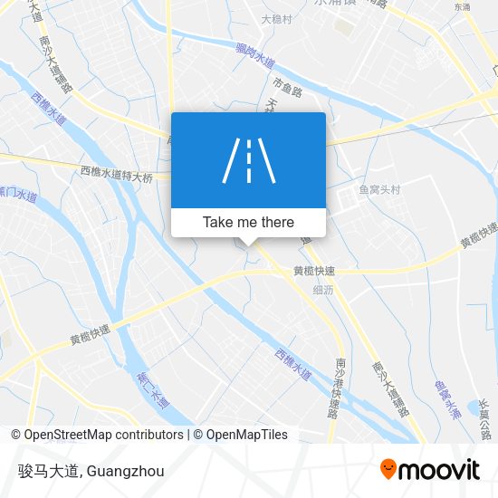 骏马大道 map