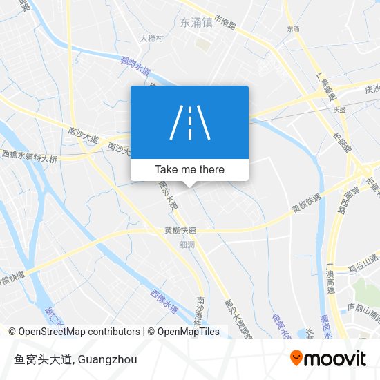 鱼窝头大道 map