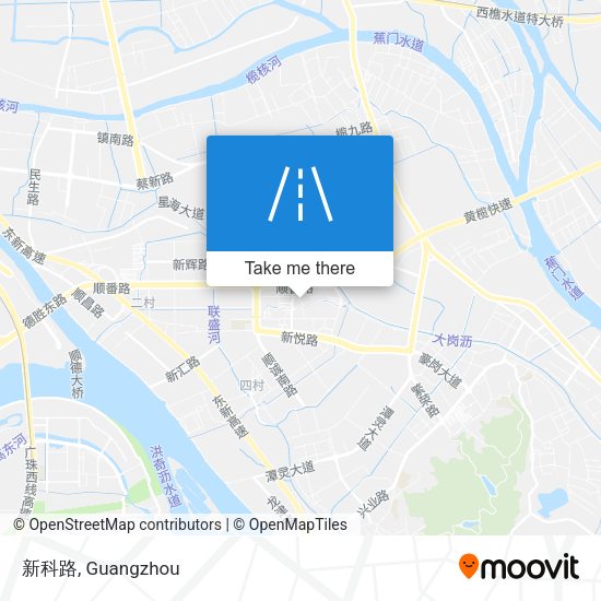 新科路 map