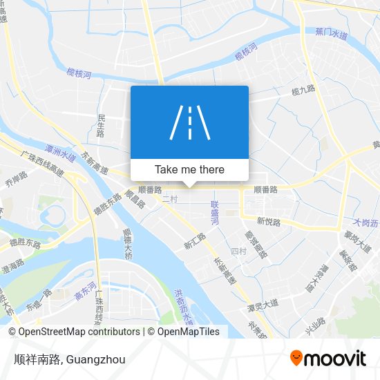 顺祥南路 map