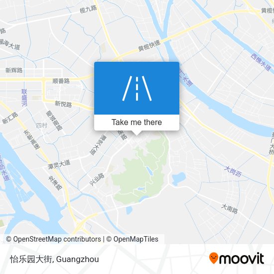 怡乐园大街 map
