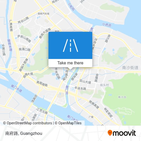 南府路 map