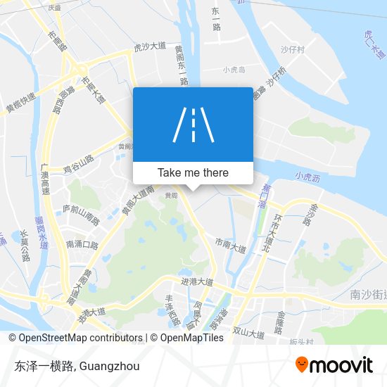 东泽一横路 map