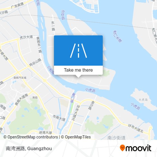 南湾洲路 map