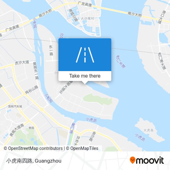 小虎南四路 map