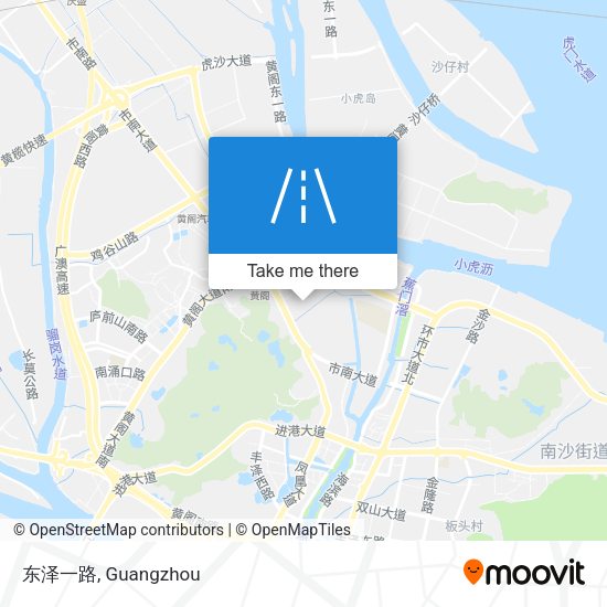 东泽一路 map