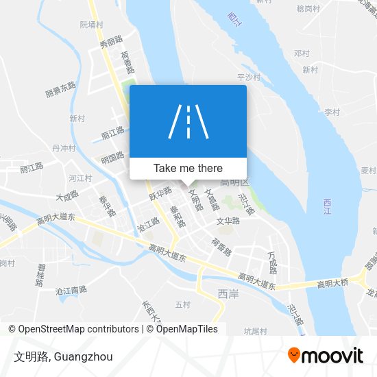 文明路 map