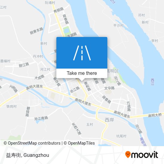 益寿街 map