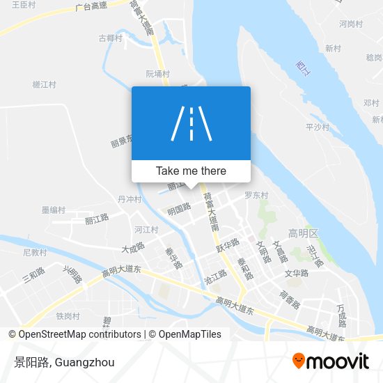 景阳路 map