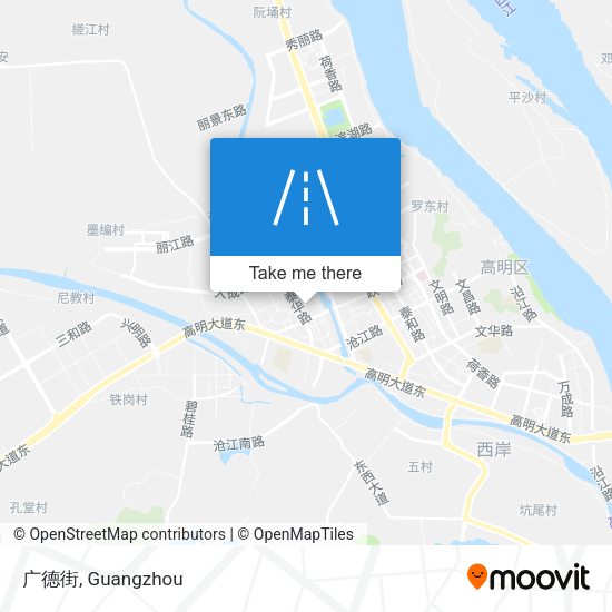 广德街 map