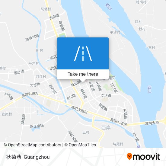 秋菊巷 map