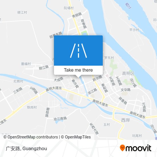 广安路 map