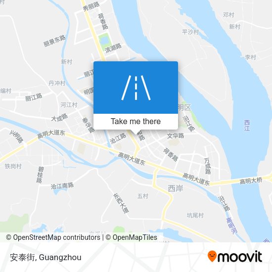 安泰街 map