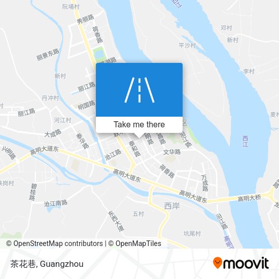 茶花巷 map