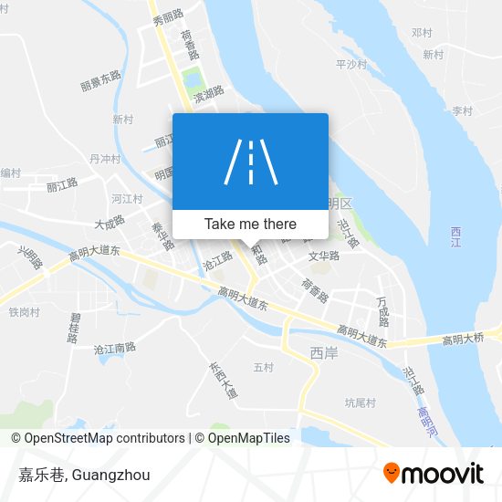 嘉乐巷 map