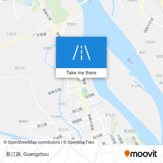 新江路 map