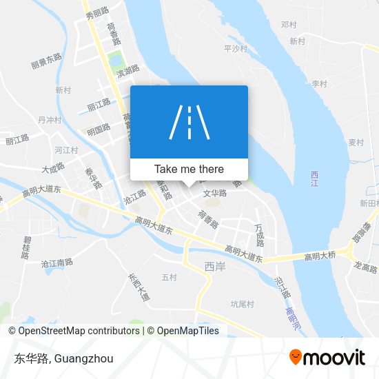 东华路 map