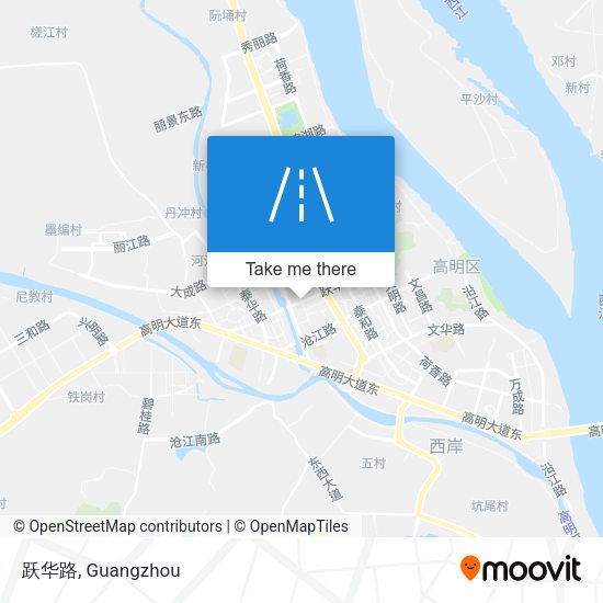 跃华路 map