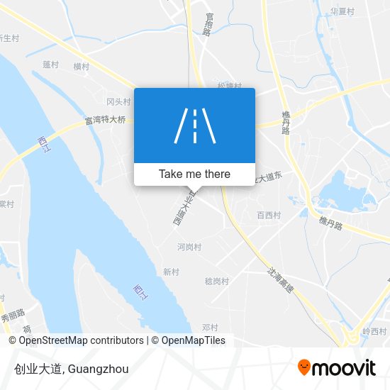创业大道 map