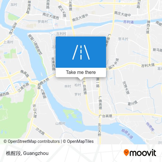 樵醒段 map
