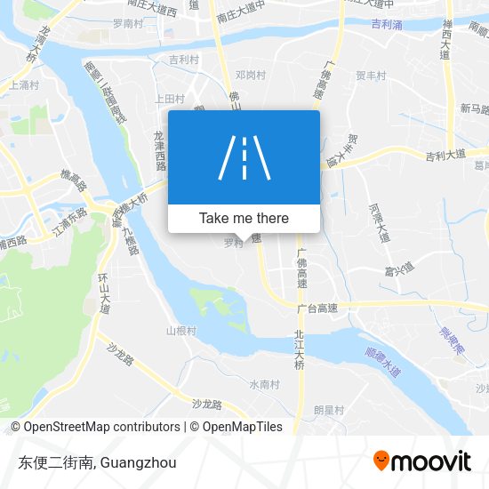 东便二街南 map