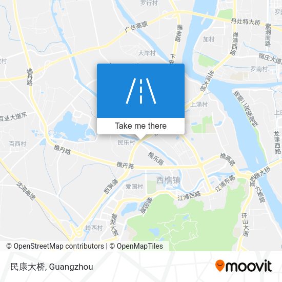 民康大桥 map
