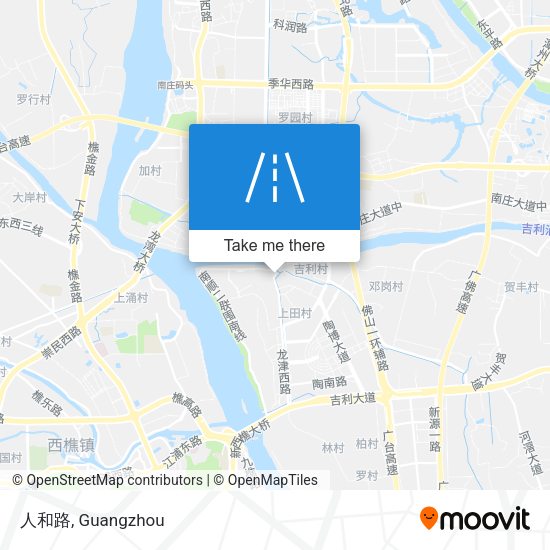 人和路 map