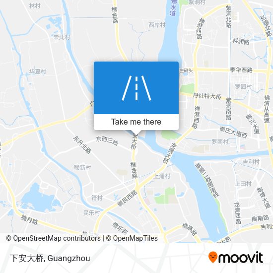 下安大桥 map