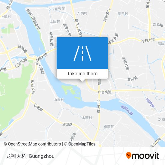 龙翔大桥 map