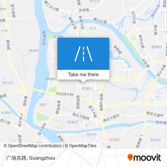 广场东路 map