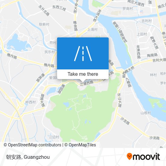 朝安路 map