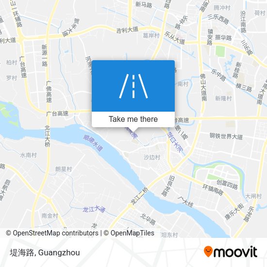 堤海路 map