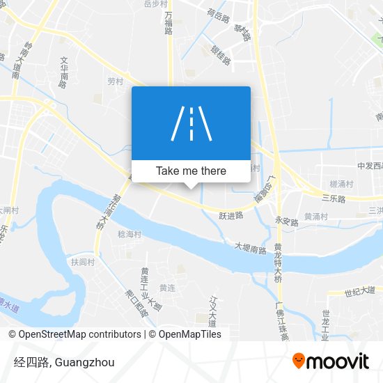 经四路 map