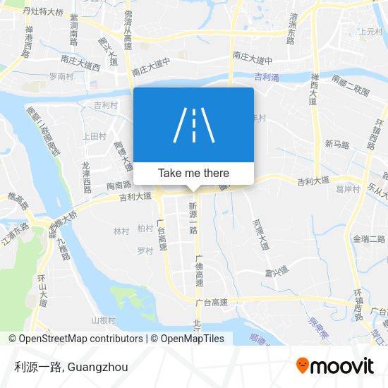 利源一路 map