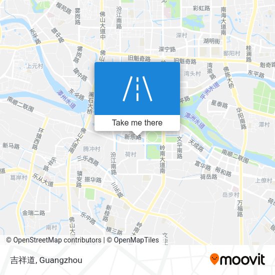 吉祥道 map